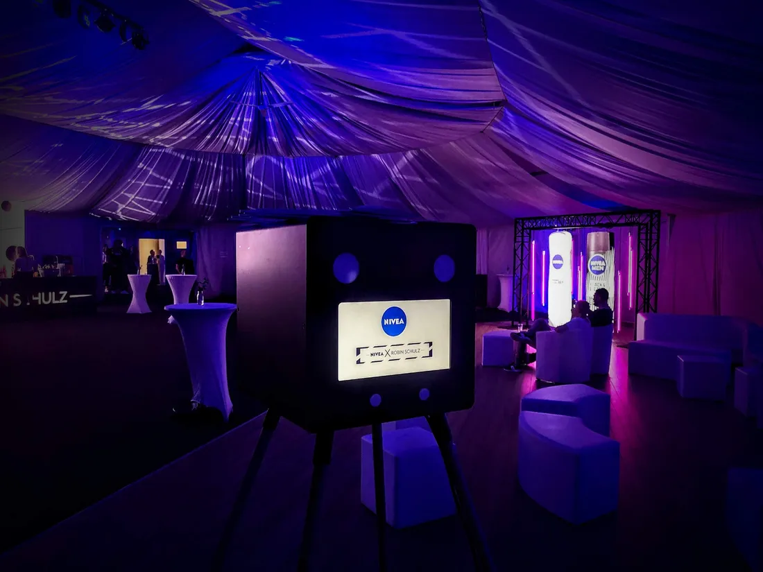 Fotobox im Festzelt